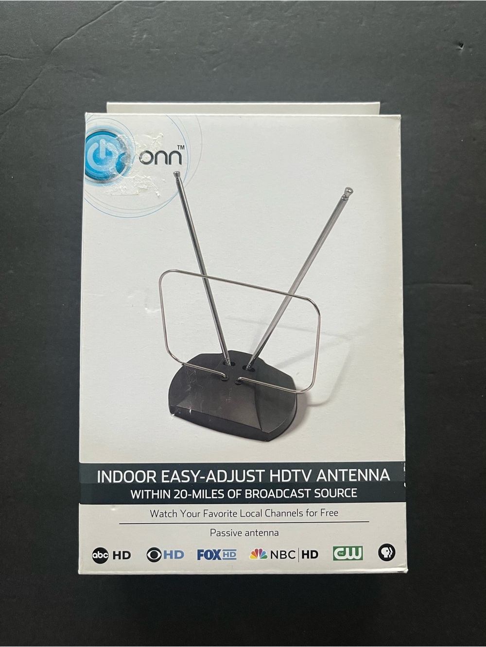 Onn Indoor Easy-Adjust HDTV Antenna -K